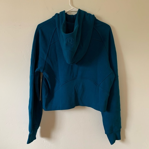 lululemon Scuba Oversized Half-Zip Hoodie in Capri Teal Blue Size XS/S New NWT - Picture 8 of 16